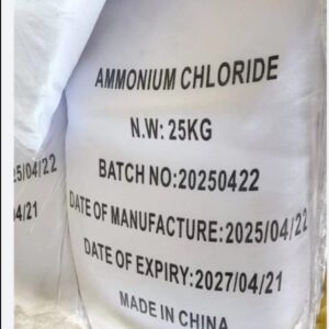 Ammonium Chloride 25 kg bag made in China