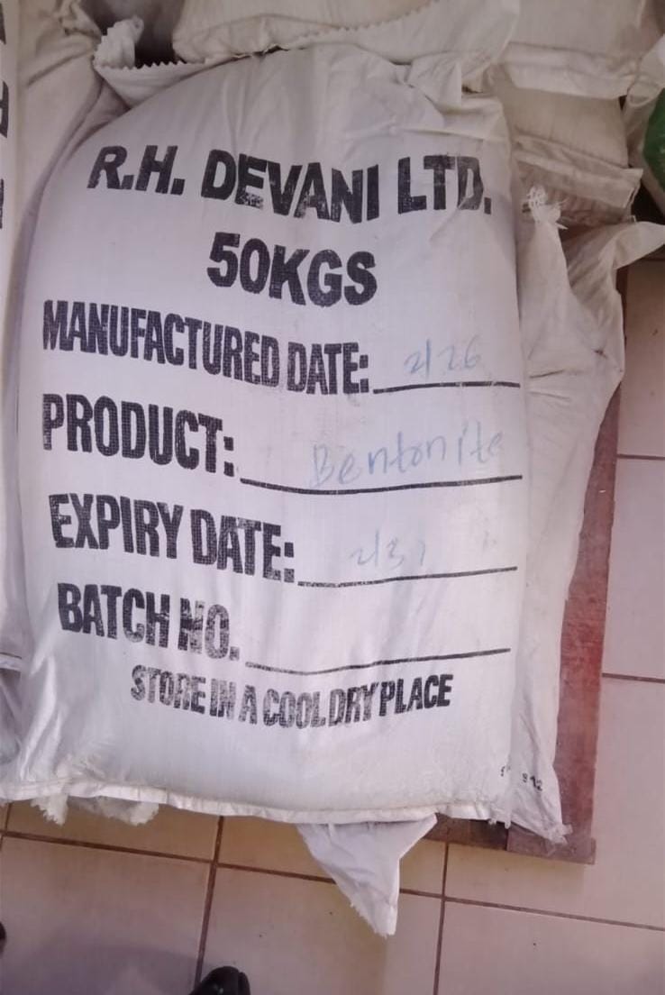 R.H. Devani Ltd Bentonite 50 kg bag