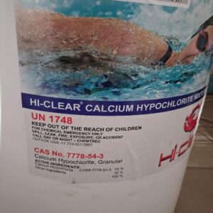 HI-CLEAR Calcium Hypochlorite 70% granular drum