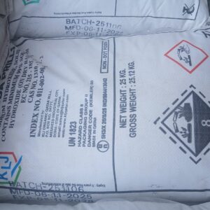 KLJ Caustic Soda Prills sodium hydroxide 25 kg bag made in Qatar