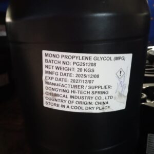 Mono Propylene Glycol MPG 20 kg container