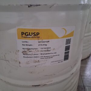 SK picglobal Propylene Glycol USP 215 kg drum
